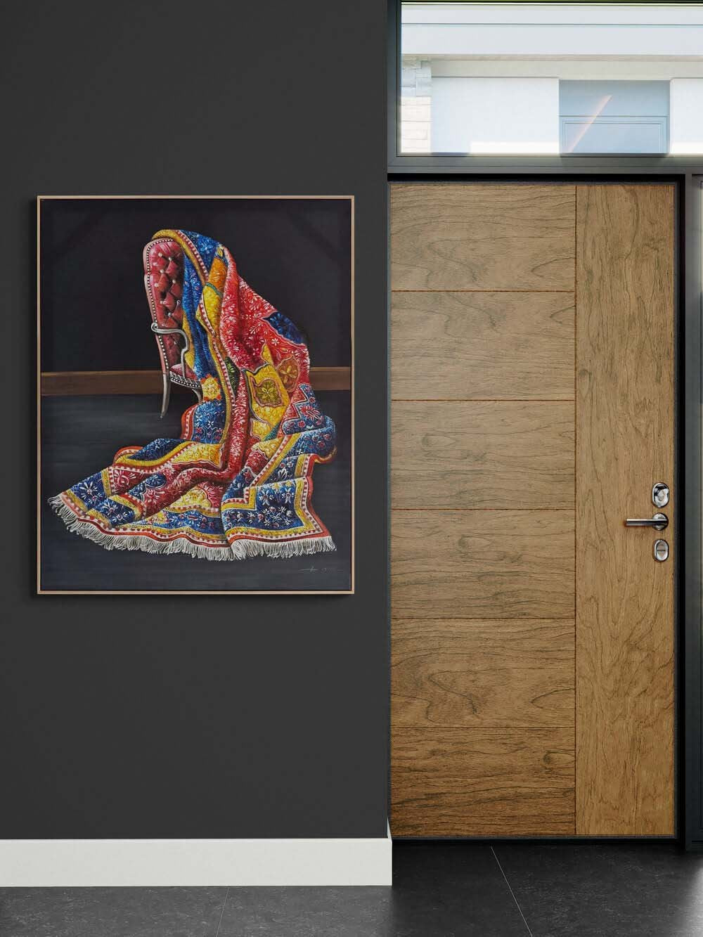 Geleneklerin Gölgesinde Yağlı Boya Tablosu