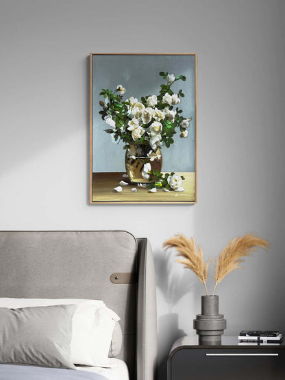 Solgun Zarafet Yağlı Boya Tablosu