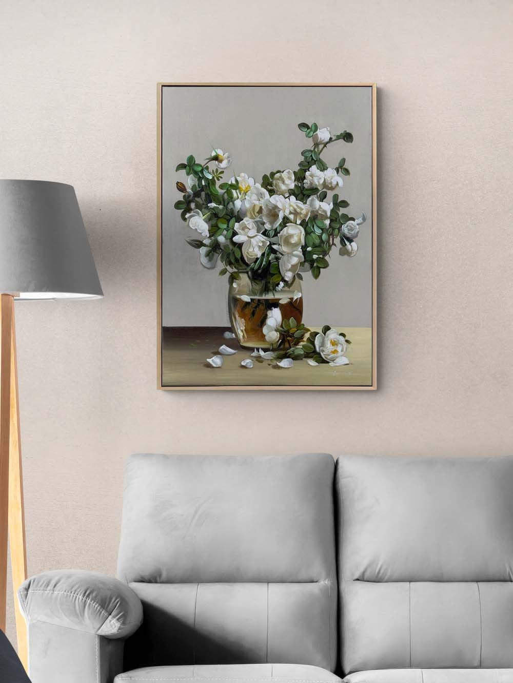 Manolyaların Zamanı Yağlı Boya Tablosu