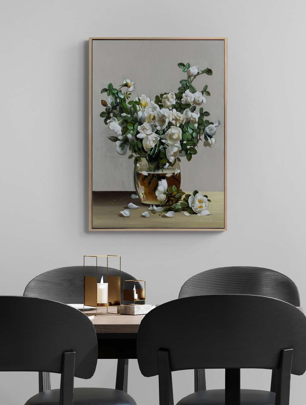 Manolyaların Zamanı Yağlı Boya Tablosu