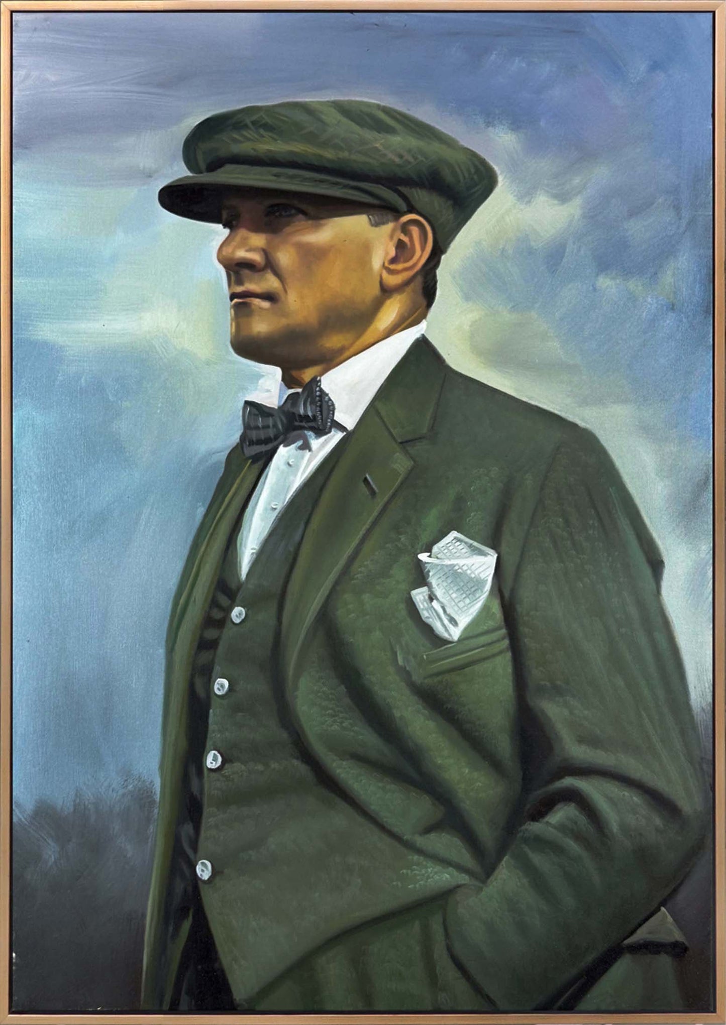 Cumhuriyet Işığı Yağlı Boya Tablosu