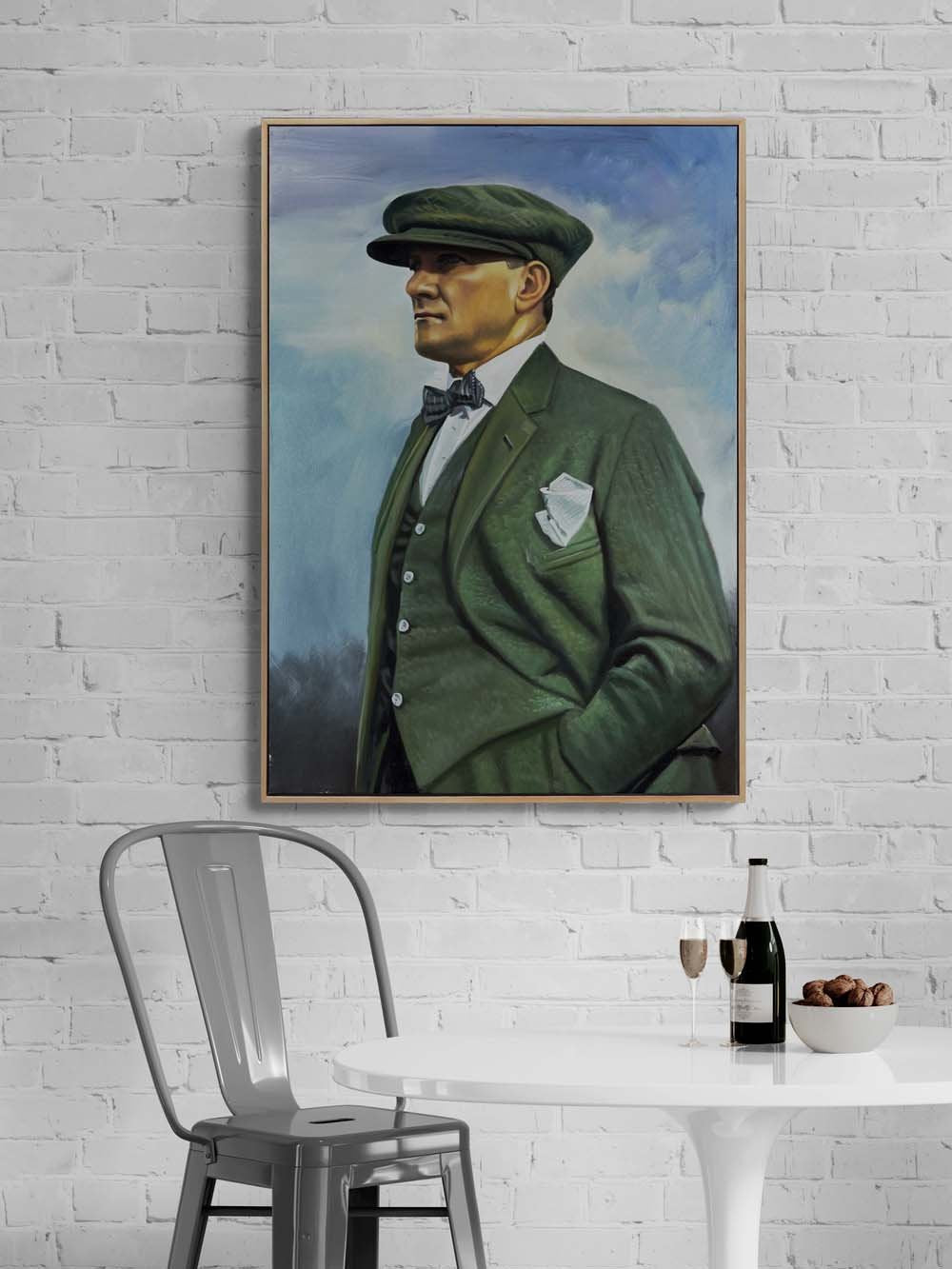 Cumhuriyet Işığı Yağlı Boya Tablosu