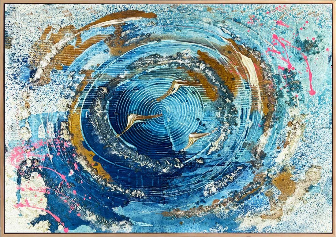 Gökyüzü Melodisi Yağlı Boya Tablosu