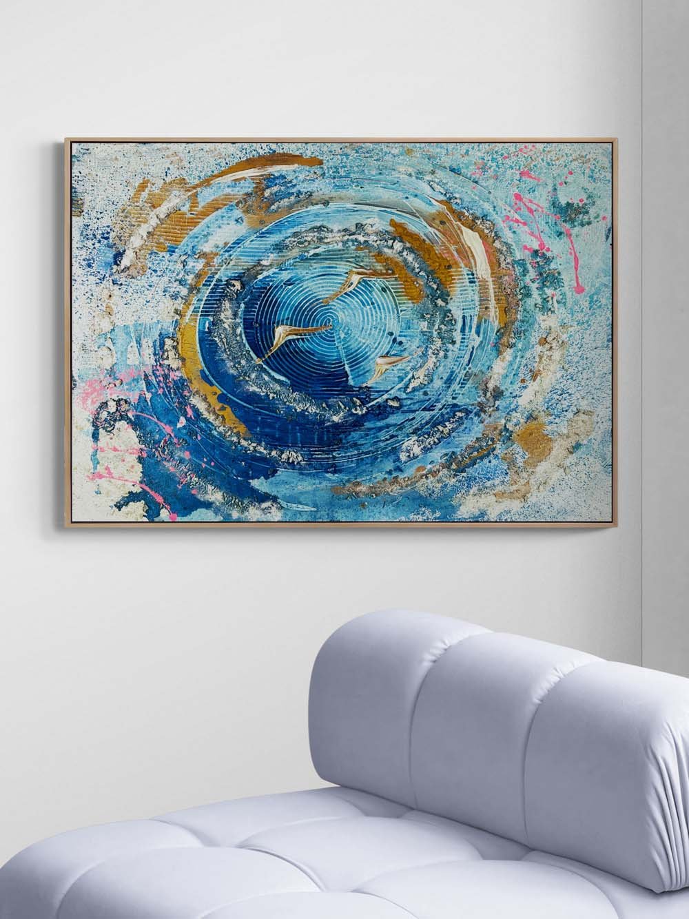 Gökyüzü Melodisi Yağlı Boya Tablosu