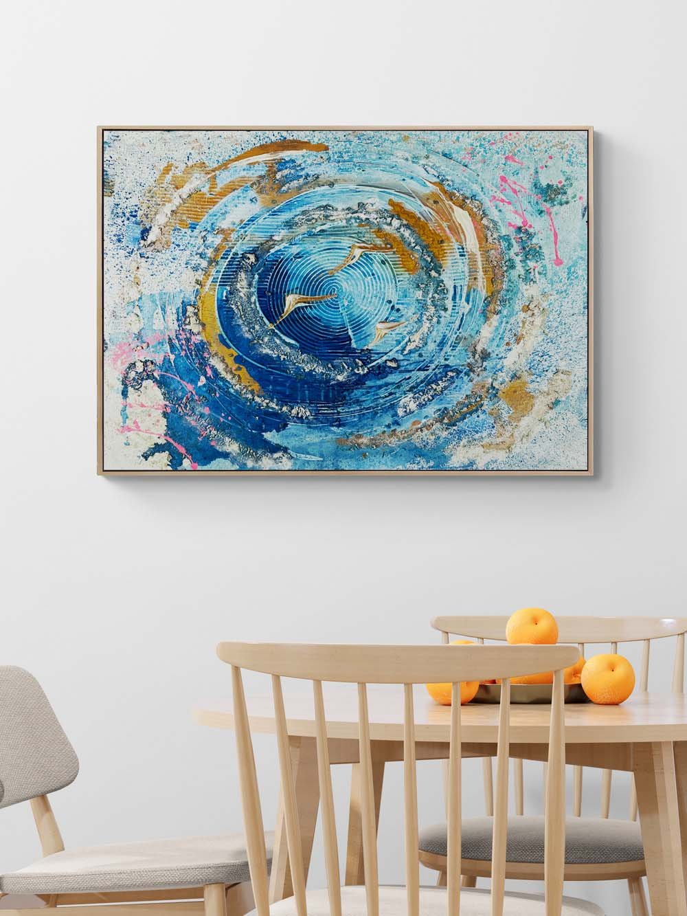 Gökyüzü Melodisi Yağlı Boya Tablosu