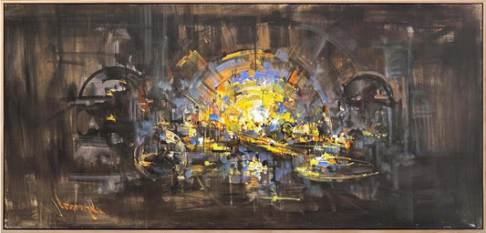 Enerji Akışı Yağlı Boya Tablosu