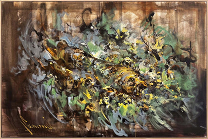 Hayalin Kıyısında Yağlı Boya Tablosu