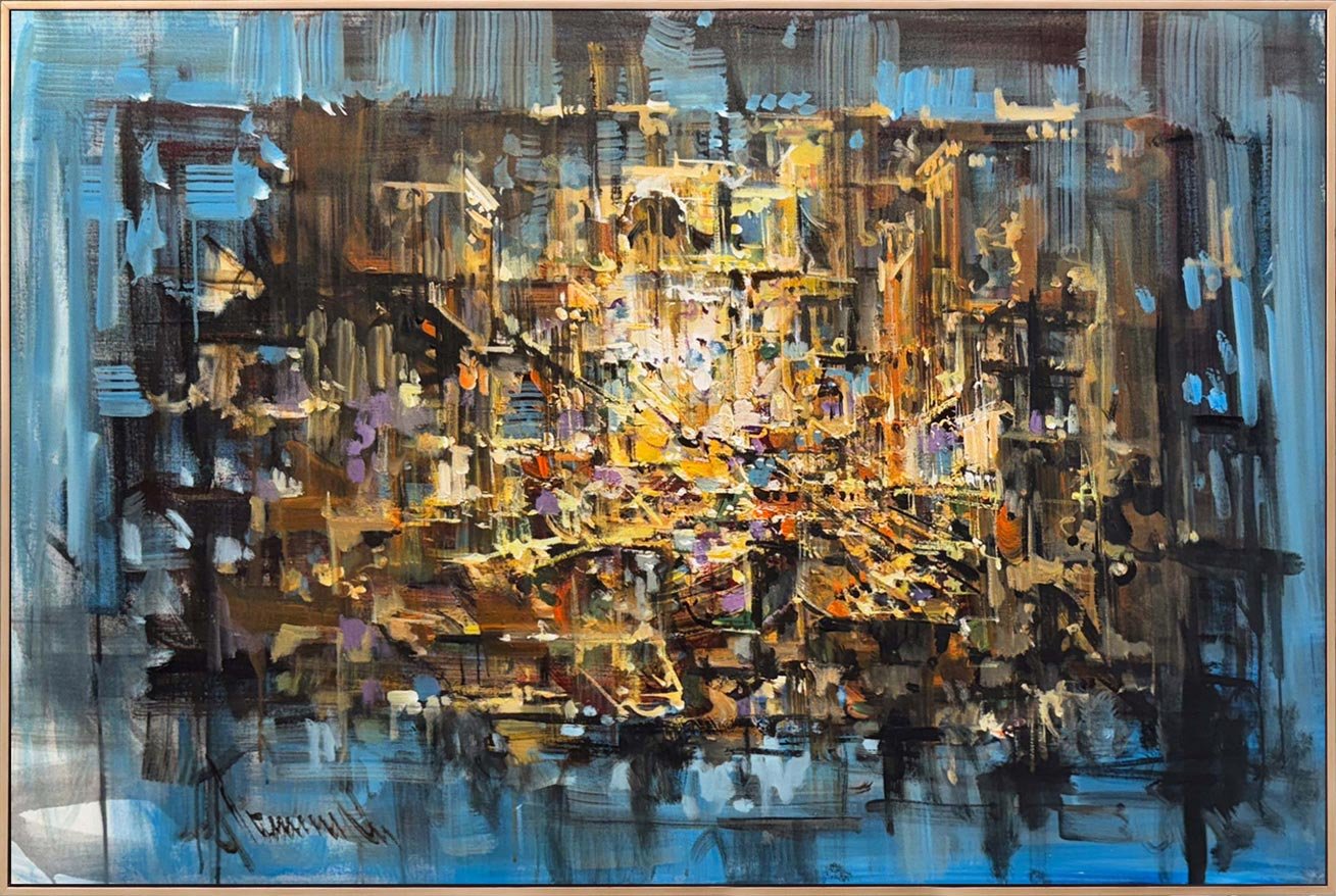 Düşsel Akor Yağlı Boya Tablosu