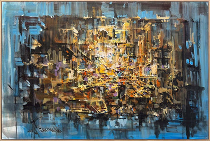 Düşsel Akor Yağlı Boya Tablosu