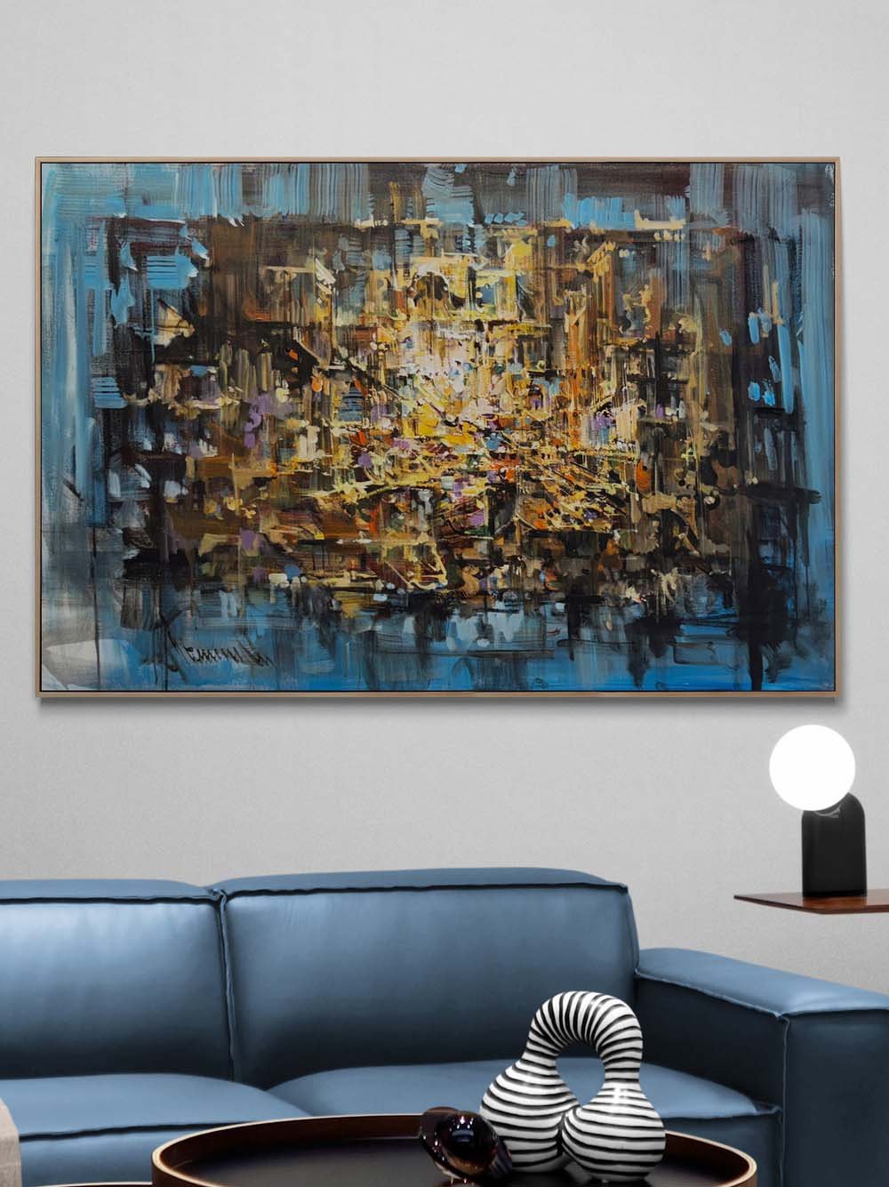 Düşsel Akor Yağlı Boya Tablosu