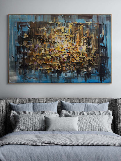 Düşsel Akor Yağlı Boya Tablosu