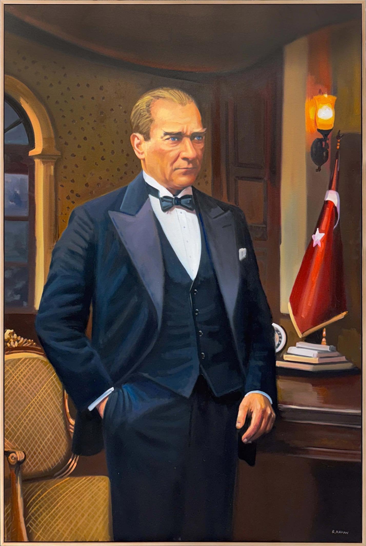 Cumhuriyetin Işığı Yağlı Boya Tablosu