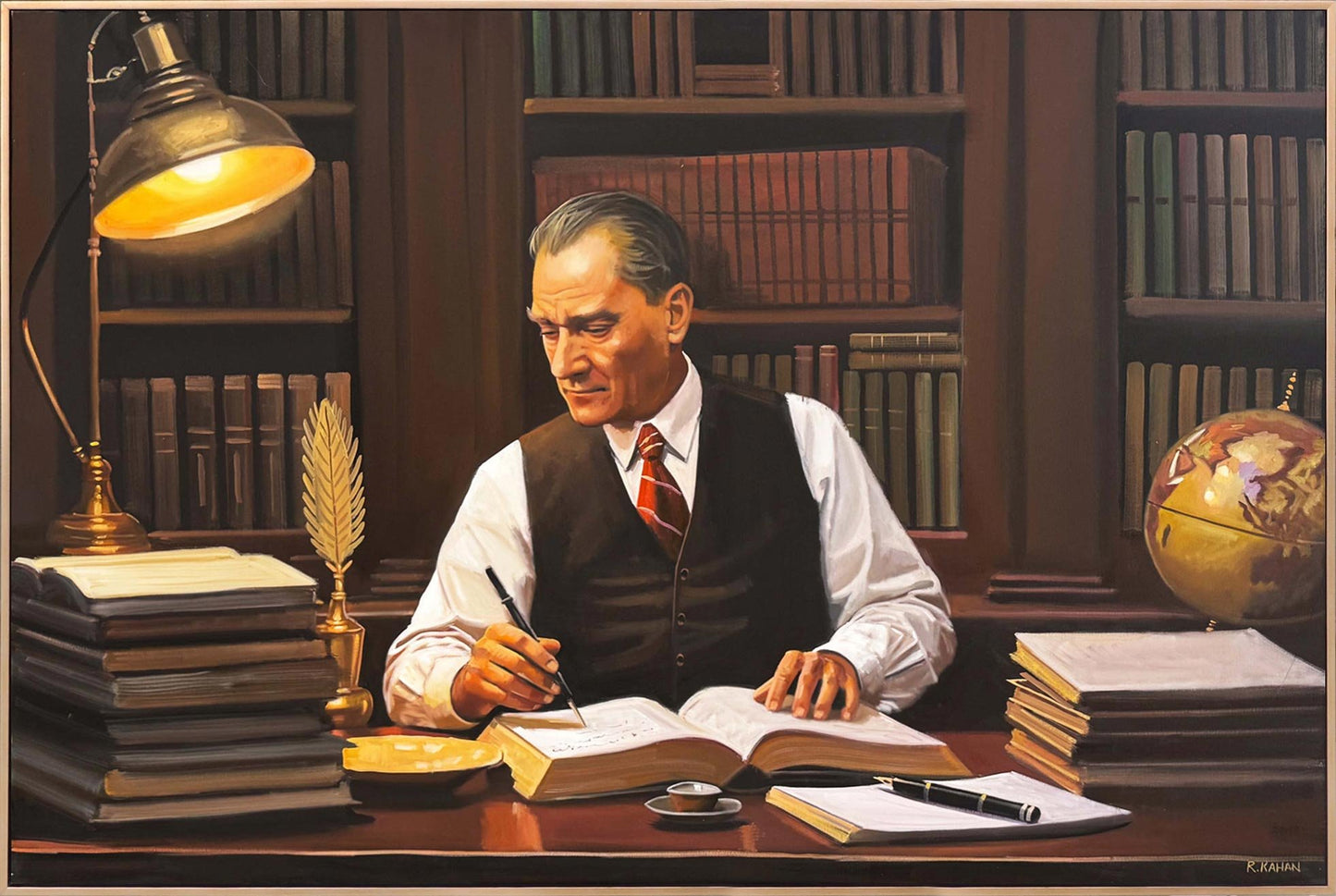 Ata’nın İzinde Cumhuriyet Yağlı Boya Tablosu