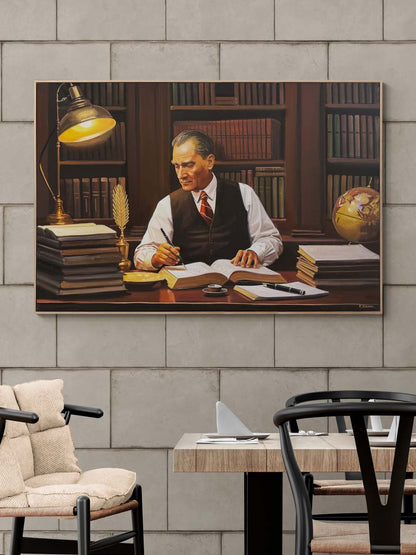 Ata’nın İzinde Cumhuriyet Yağlı Boya Tablosu