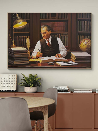 Ata’nın İzinde Cumhuriyet Yağlı Boya Tablosu