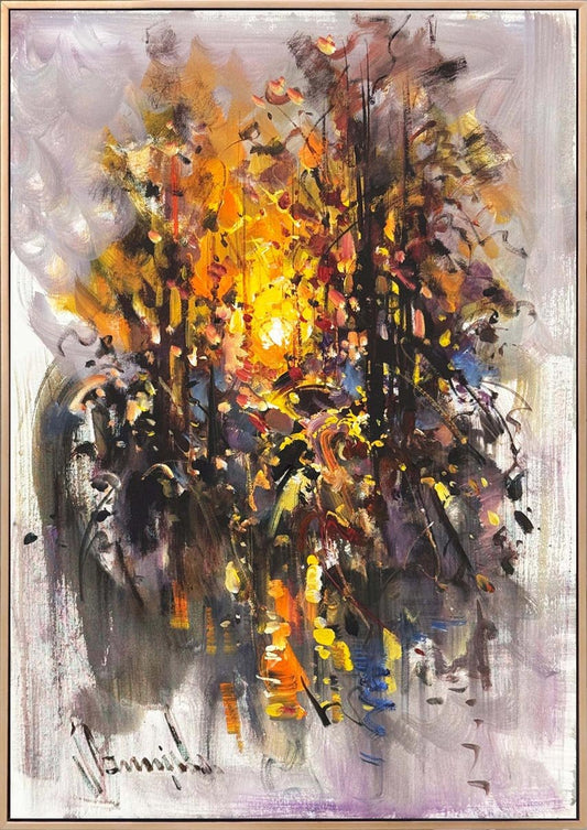 Işıklı Geçit Yağlı Boya Tablosu