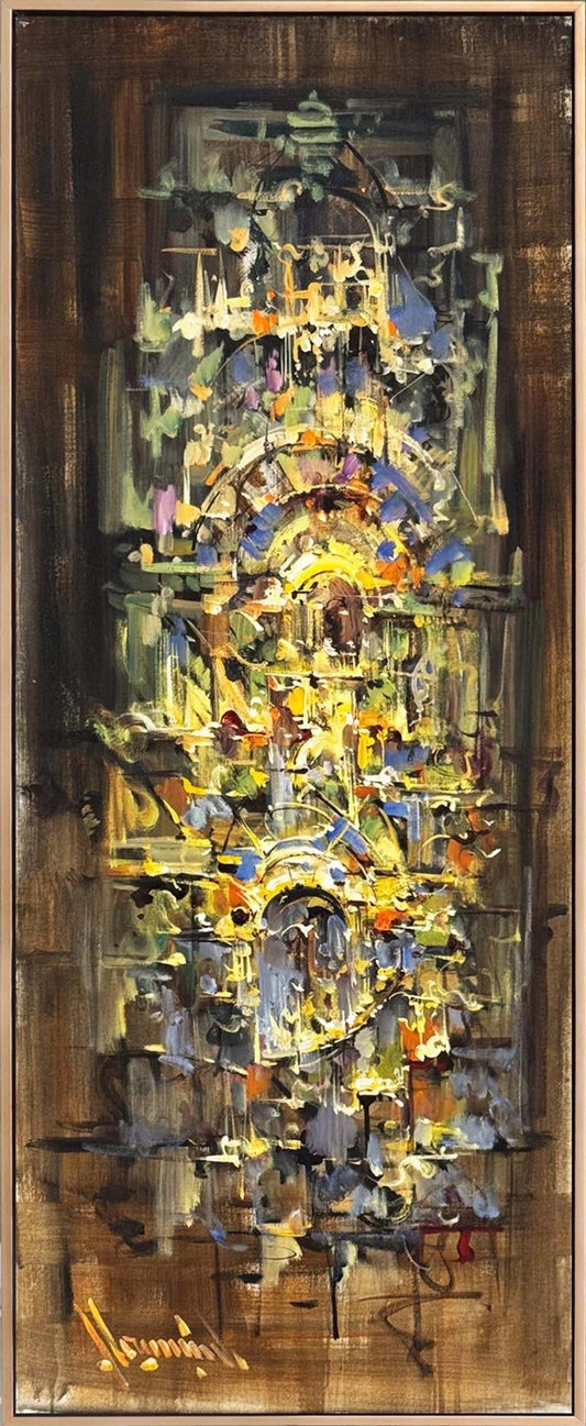 Zamanın Kırıkları Yağlı Boya Tablosu