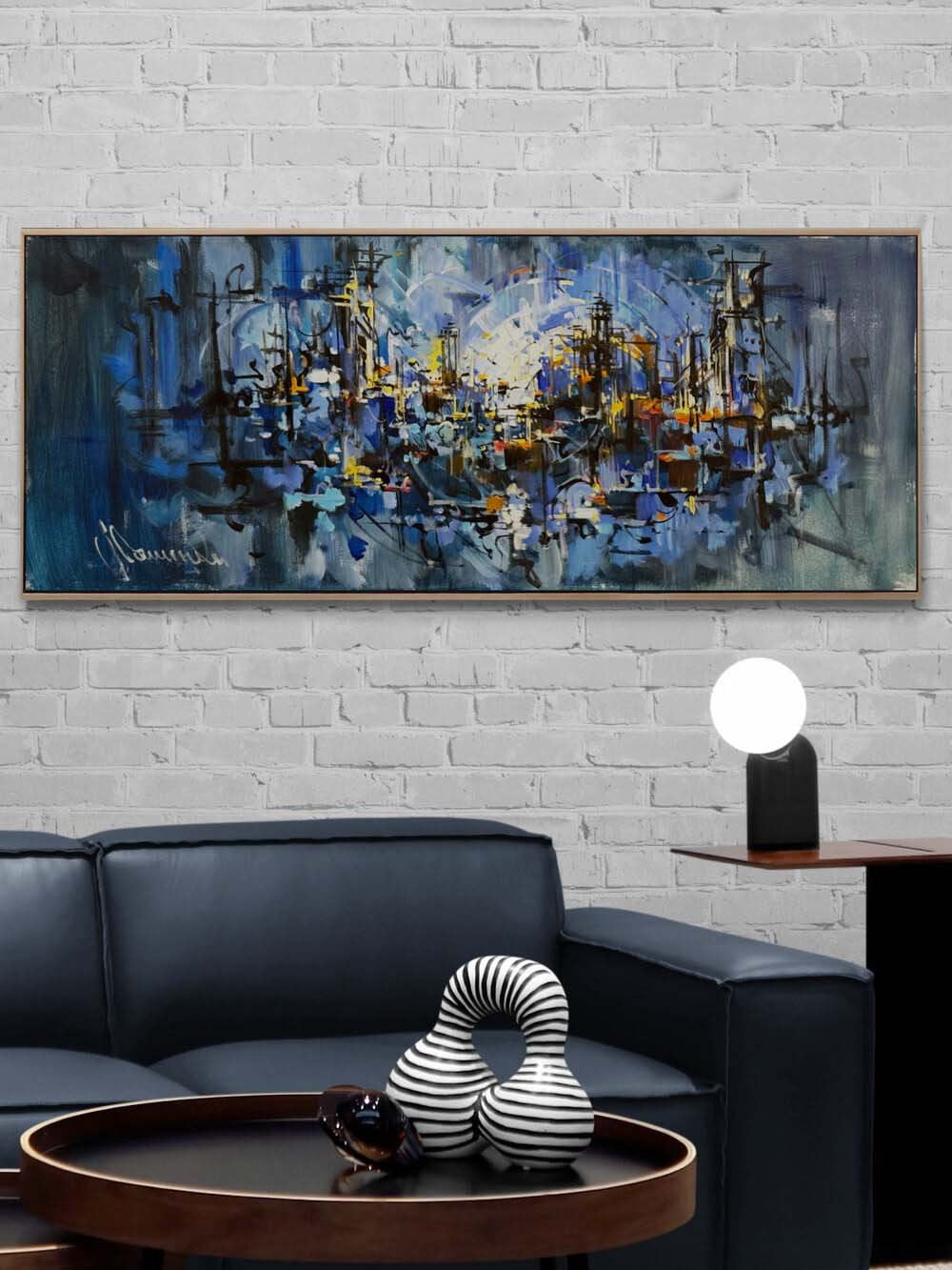 Sessiz Derinlik Yağlı Boya Tablosu