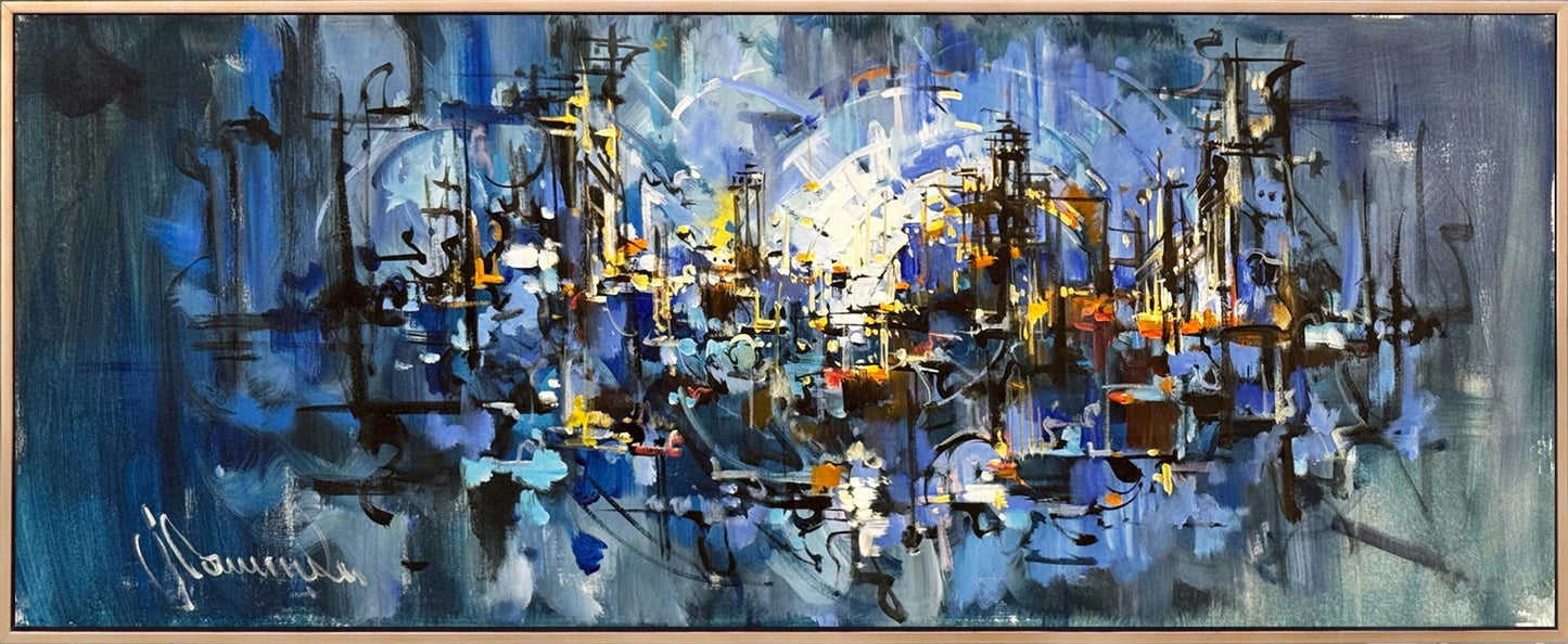 Sessiz Derinlik Yağlı Boya Tablosu