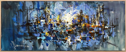 Sessiz Derinlik Yağlı Boya Tablosu