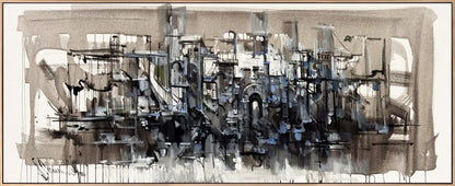 Akışın Ötesi Yağlı Boya Tablosu