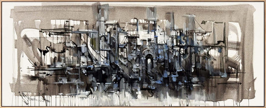 Akışın Ötesi Yağlı Boya Tablosu