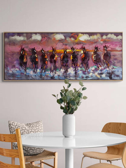 Dörtnala Hayaller Yağlı Boya Tablosu