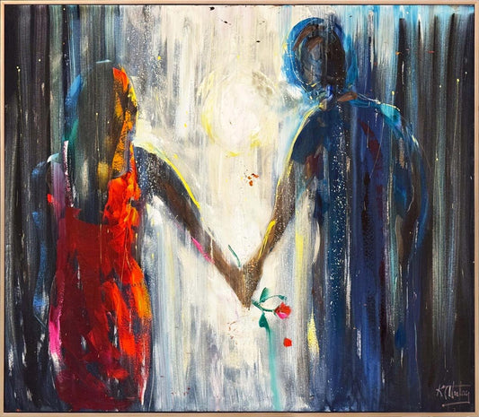 Her Zaman Birlikte Yağlı Boya Tablosu