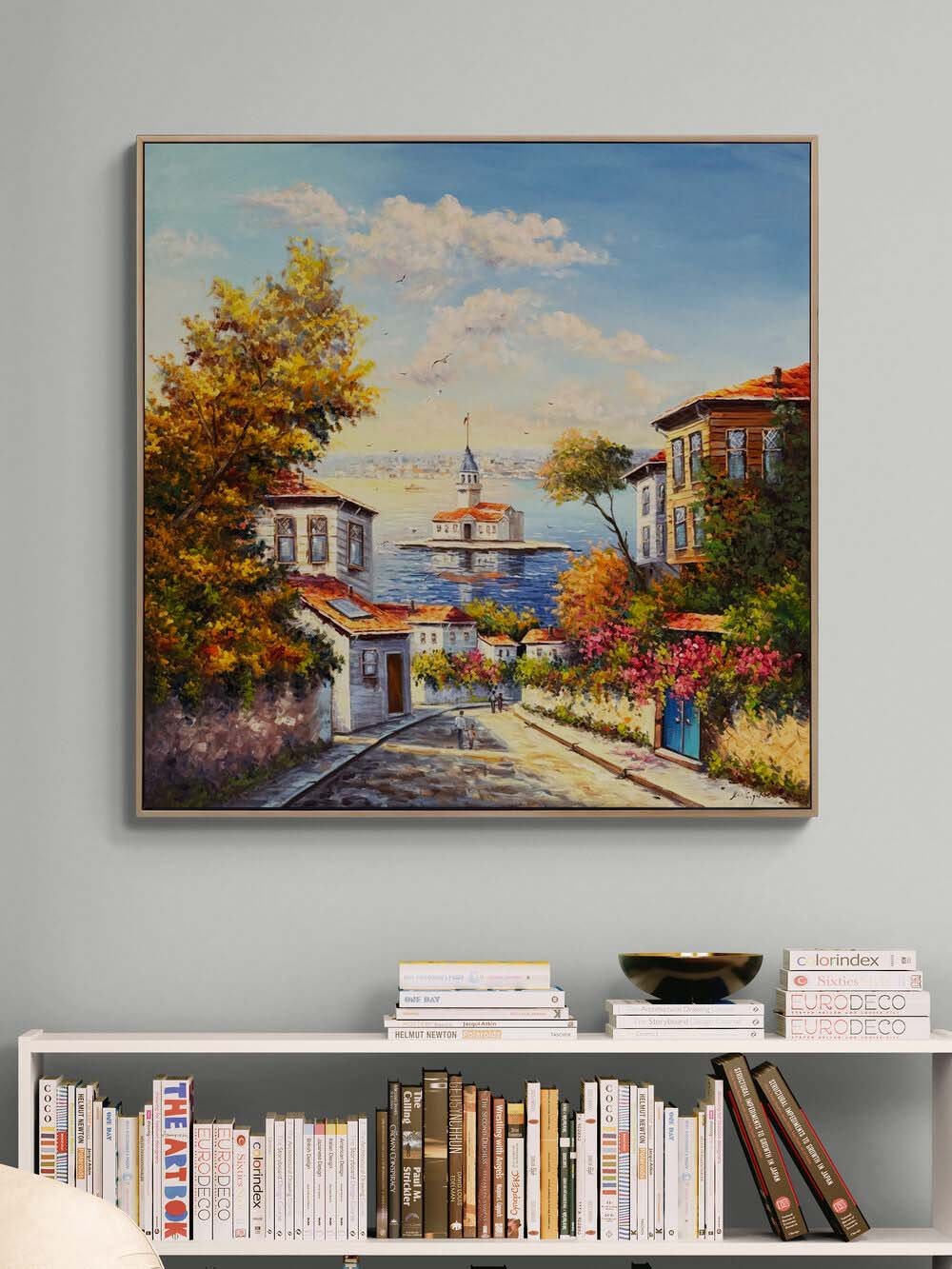 Eskiden Üsküdar Yağlı Boya Tablosu