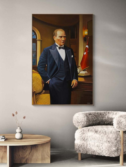 Mustafa Kemal’den Miras Yağlı Boya Tablosu