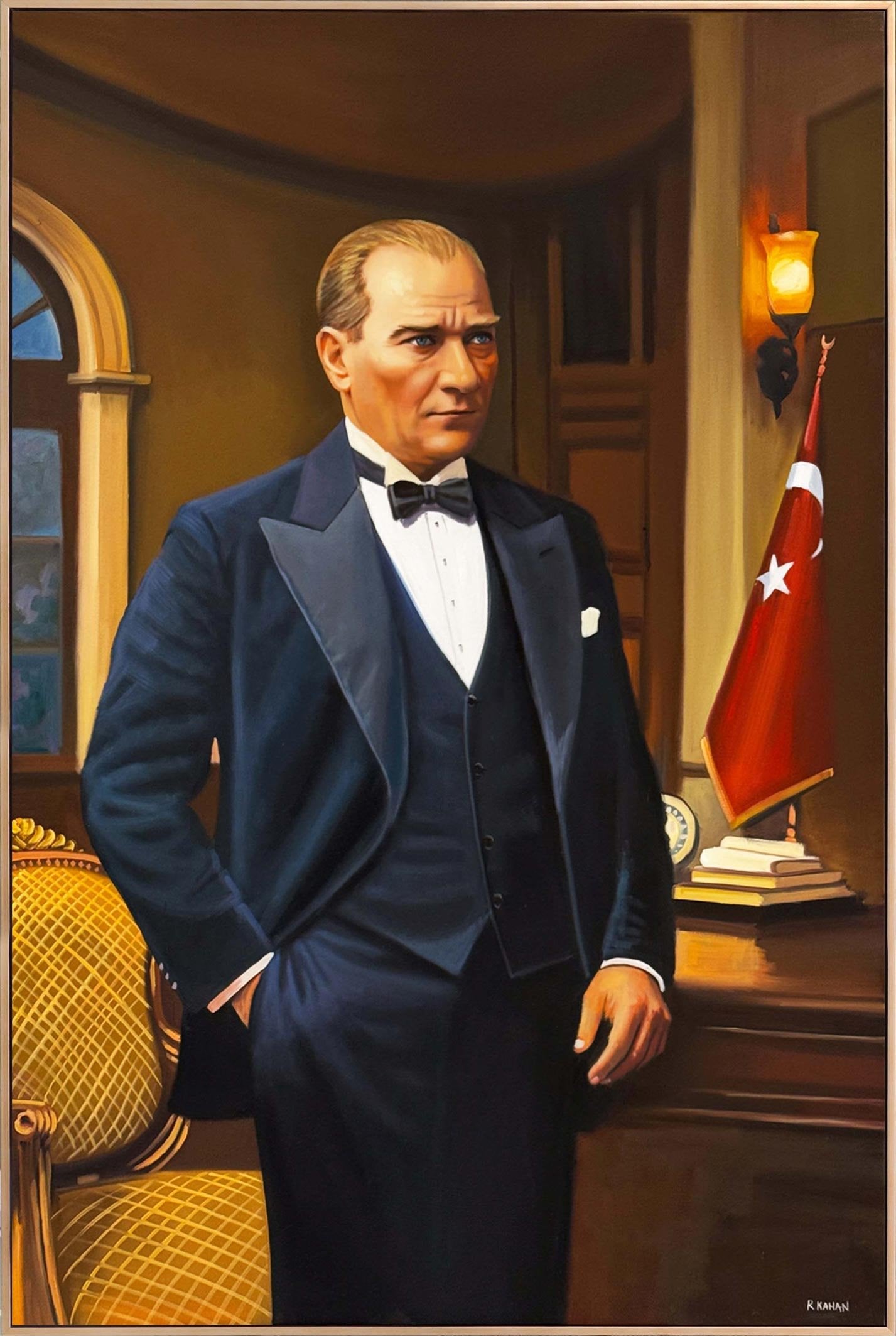 Mustafa Kemal’den Miras Yağlı Boya Tablosu