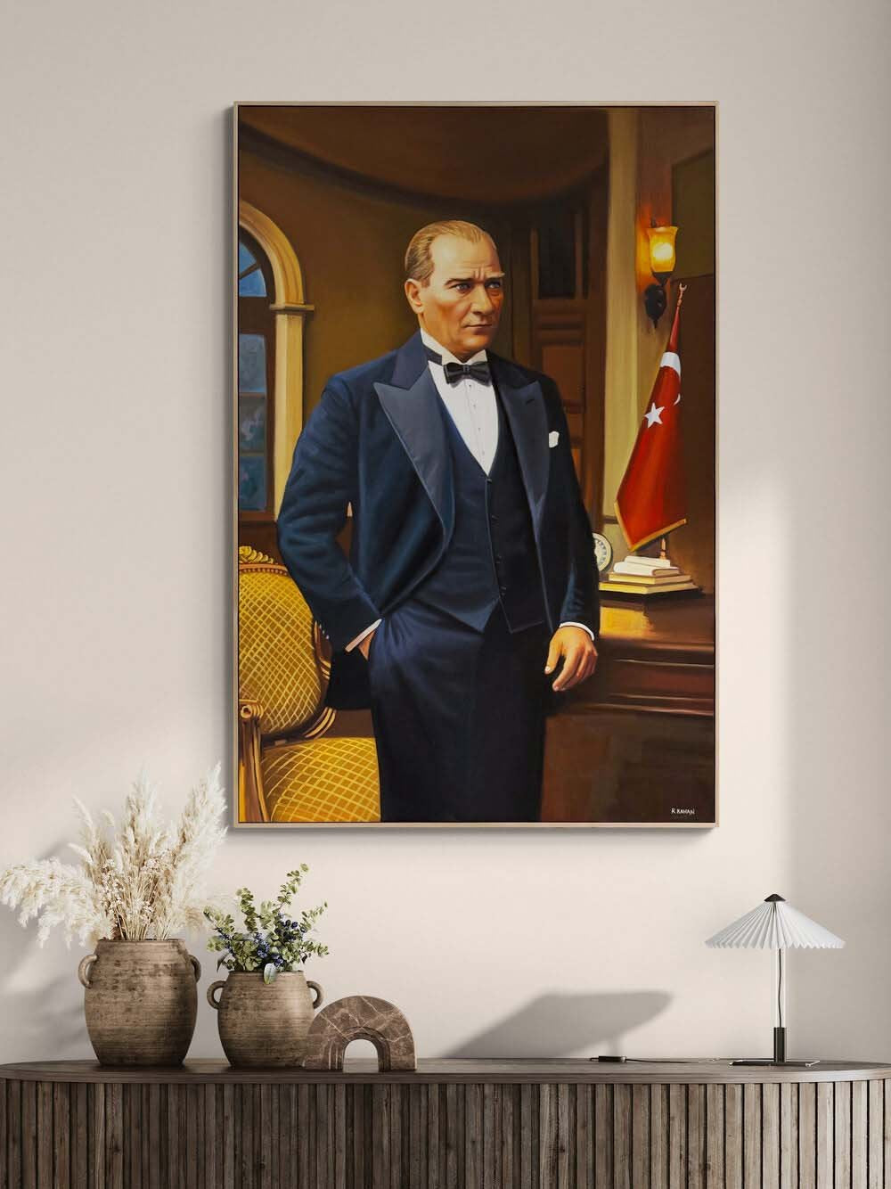 Mustafa Kemal’den Miras Yağlı Boya Tablosu