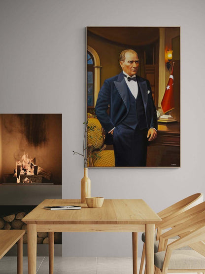 Mustafa Kemal’den Miras Yağlı Boya Tablosu