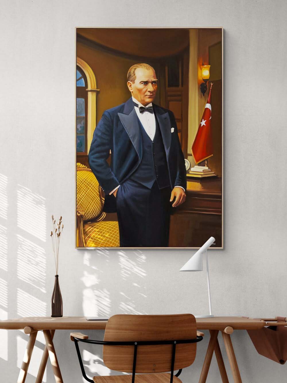 Mustafa Kemal’den Miras Yağlı Boya Tablosu