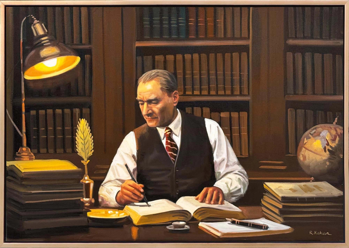 Mustafa Kemal’in Devrimi Yağlı Boya Tablosu