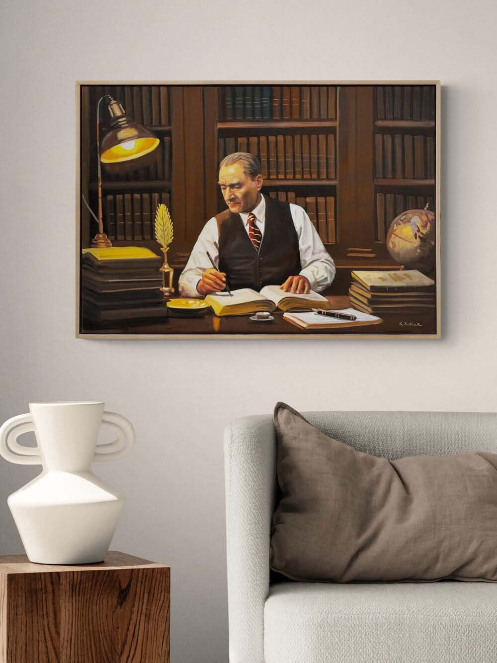 Mustafa Kemal’in Devrimi Yağlı Boya Tablosu