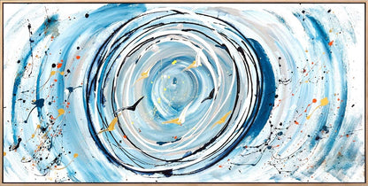 Uçuşun Ritmi Yağlı Boya Tablosu