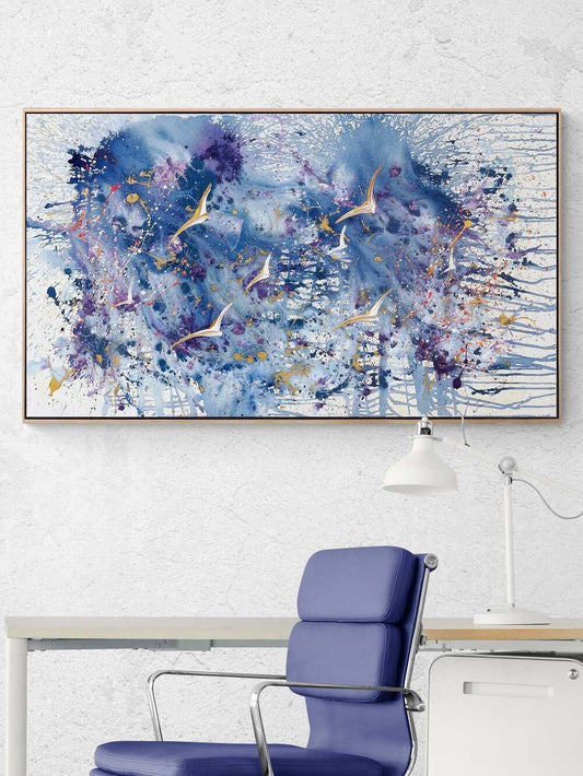 Kanatların Özgürlüğü Yağlı Boya Tablosu