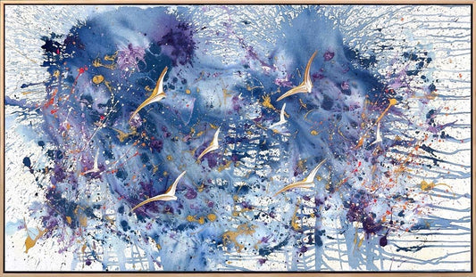 Kanatların Özgürlüğü Yağlı Boya Tablosu