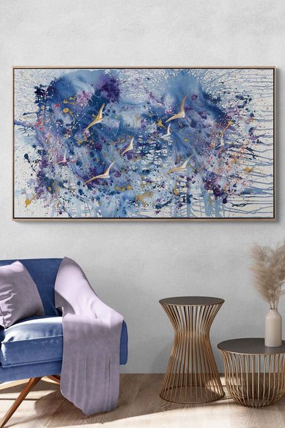 Kanatların Özgürlüğü Yağlı Boya Tablosu