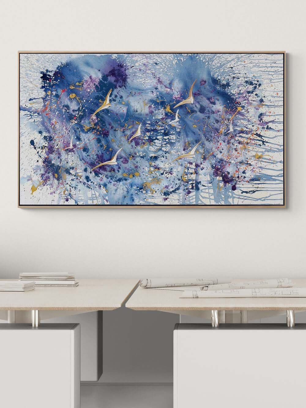 Kanatların Özgürlüğü Yağlı Boya Tablosu