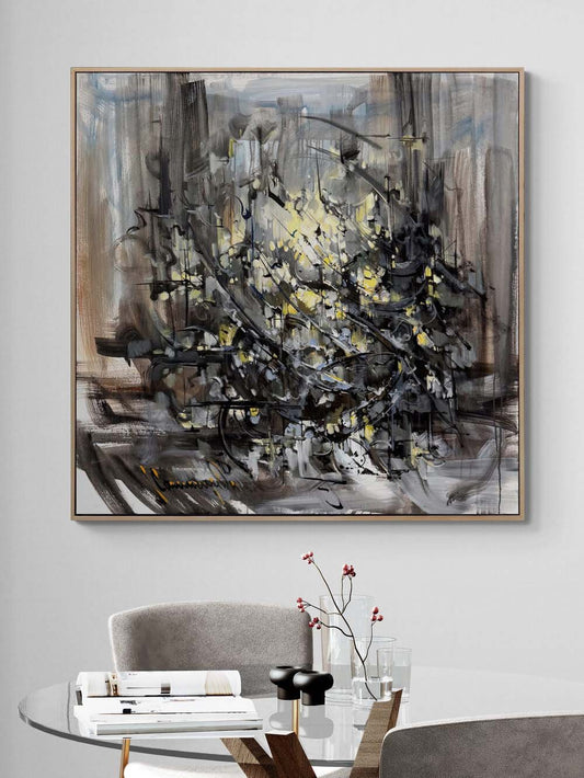 Ruhun Yansımaları Yağlı Boya Tablosu