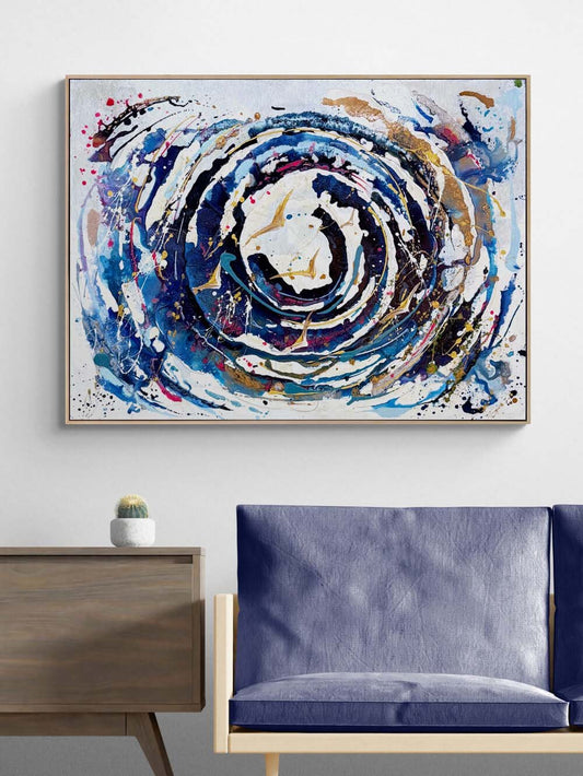 Kanatların Fısıltısı Yağlı Boya Tablosu