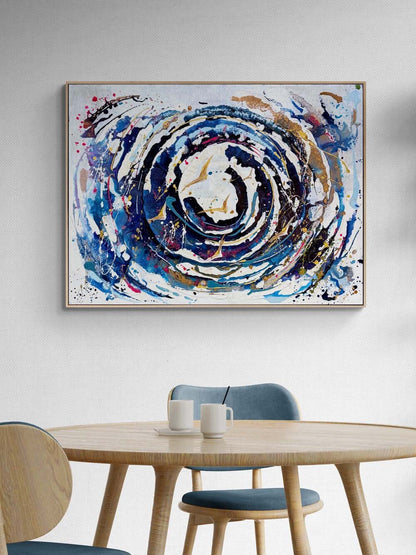 Kanatların Fısıltısı Yağlı Boya Tablosu