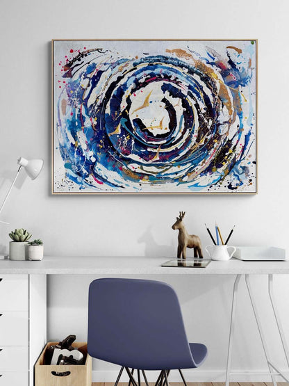 Kanatların Fısıltısı Yağlı Boya Tablosu