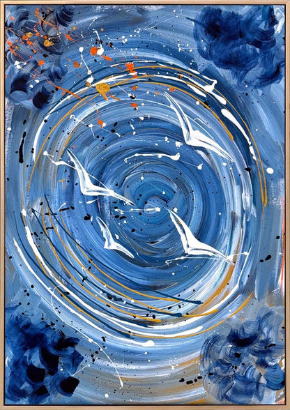 Gökyüzüne Yolculuk Yağlı Boya Tablosu