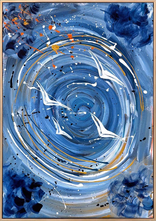 Gökyüzüne Yolculuk Yağlı Boya Tablosu