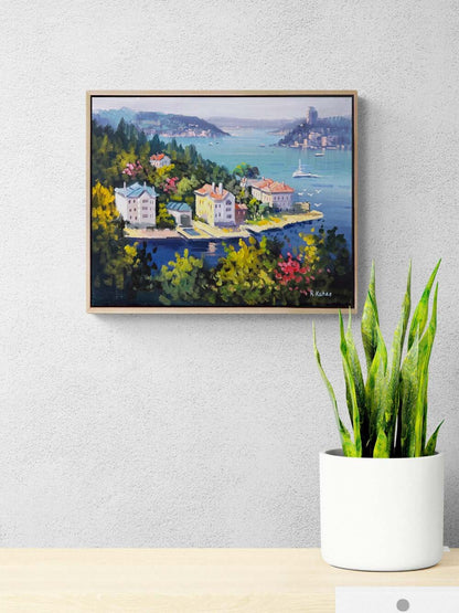 Boğazın İncileri Yağlı Boya Tablosu