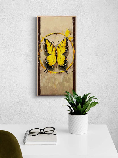 Sonsuzluk Kelebeği Yağlı Boya Tablosu