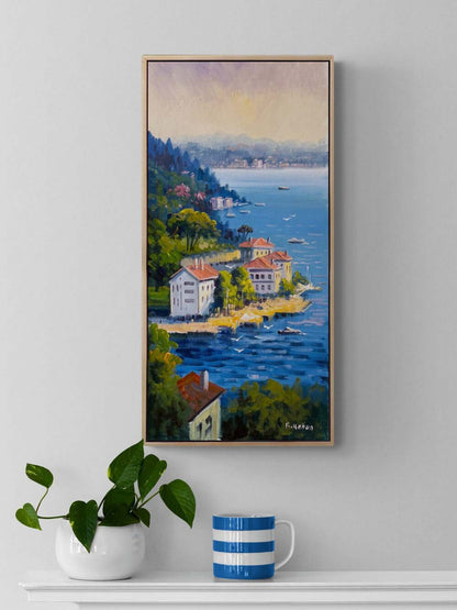 Yalıların Masalı Yağlı Boya Tablosu